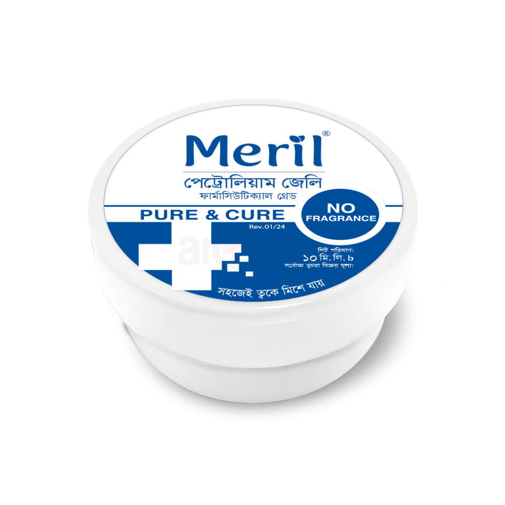 Meril Petroleum Jelly Pure & Cure - 10ml  