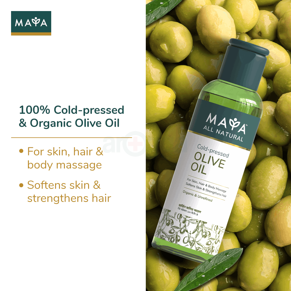 MAYA All Natural Cold-pressed 
Olive Oil - 120ml  