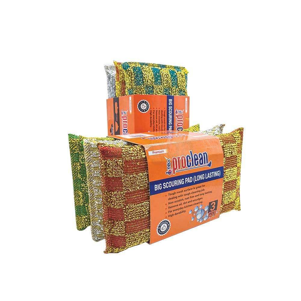 Proclean Big Scouring Pad 3pcs  