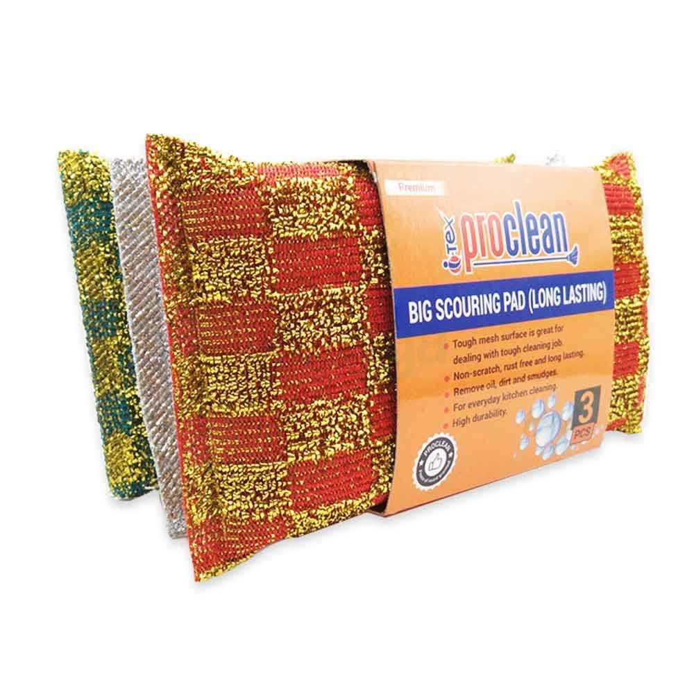 Proclean Big Scouring Pad 3pcs  