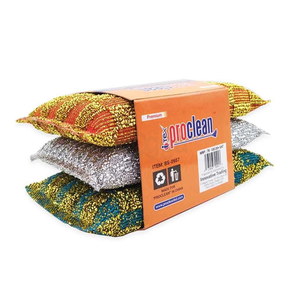 Proclean Big Scouring Pad 3pcs  
