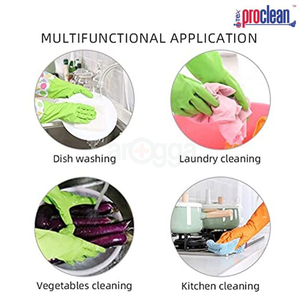 Proclean Regular Kitchen Gloves - 1 Pair  