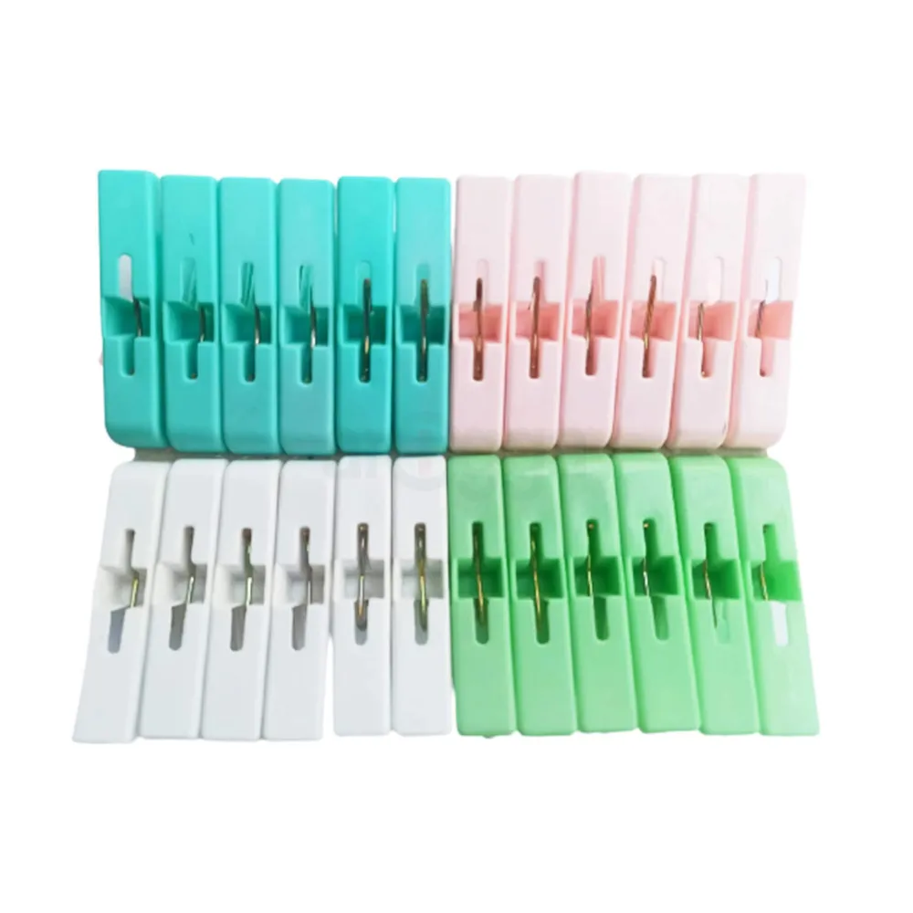 Proclean Regular Cloth Clip (24 Pcs) - Multicolor  