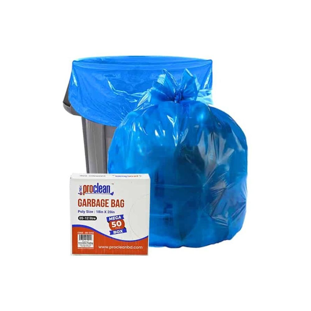 Proclean Garbage Bag 5-12 Liters (50 Pcs Box)  