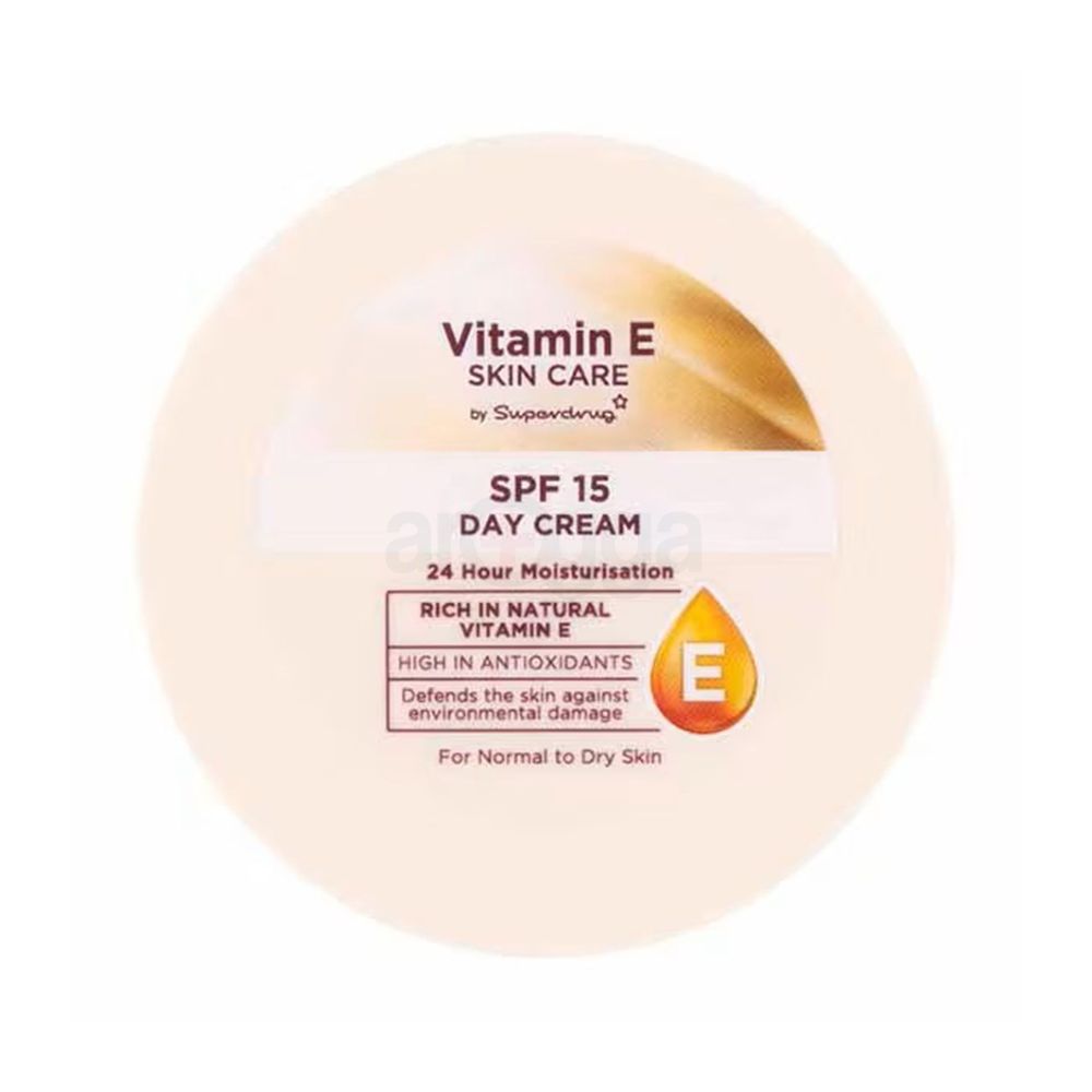 Superdrug Vitamin E SPF 15 Moisturising Day Cream  