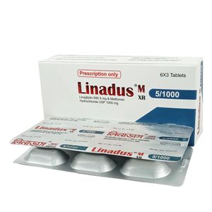 Linadus-M  XR 1000 5mg+1000mg tablet