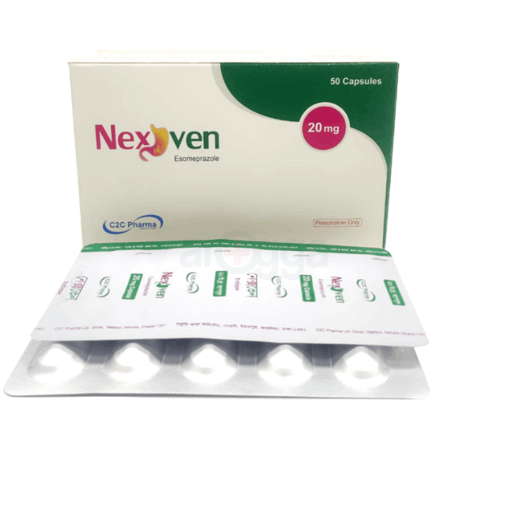 Nexven 20mg capsule