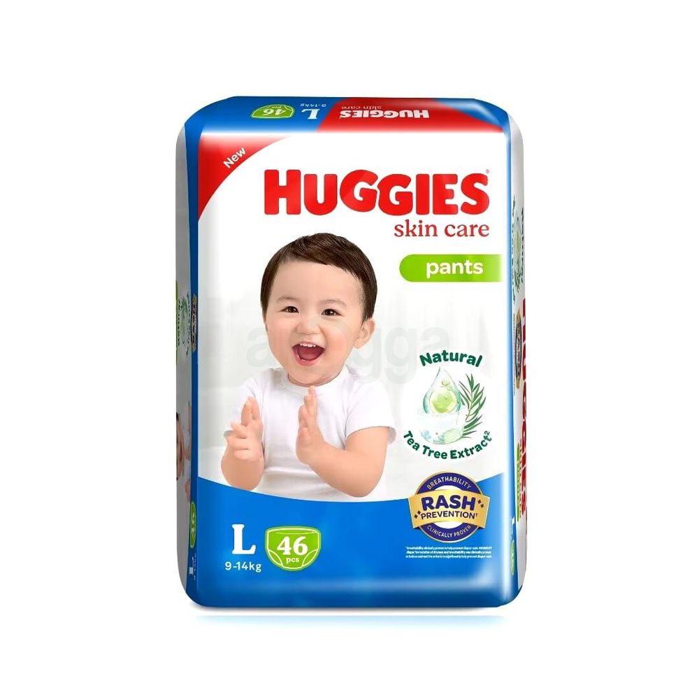 Huggies Skincare Pants L 46Pcs (9-14Kg)  