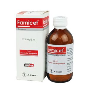 Famicef 125mg/5ml Powder for Suspension