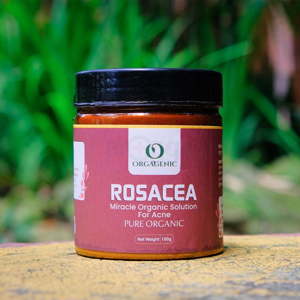 Orgagenic Rosacea Miracle Organic Solution for Acne 100gm  