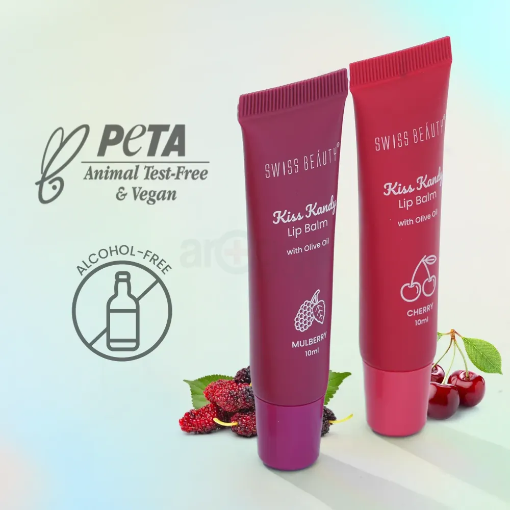 Swiss Beauty Kiss Kandy Lip Balm- Cherry  