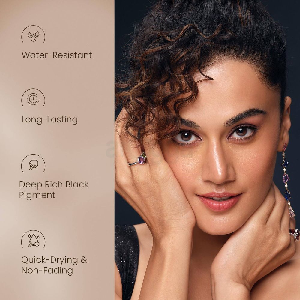 Swiss Beauty Jet Black Liquid Long Lasting Eyeliner 4ml  