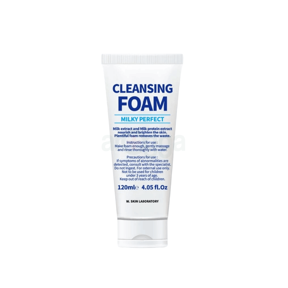 W. Skin Laboratory Milky Perfect Cleansing Foam  
