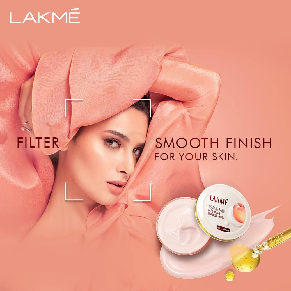 Lakme Skin Perfect Collection Peach Milk Vitamin E Cream Moisturiser  