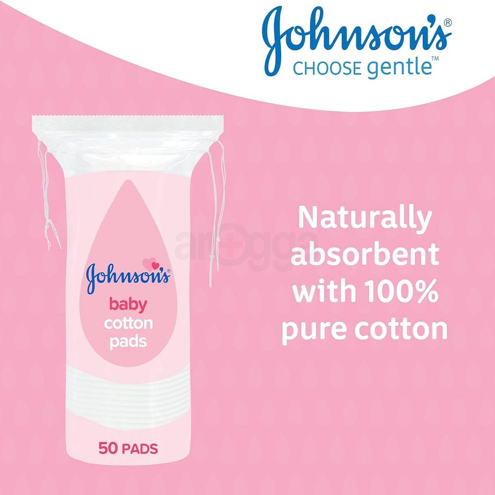 Johnson's Baby Cotton 50 Pads   