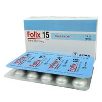 Folix 15mg tablet