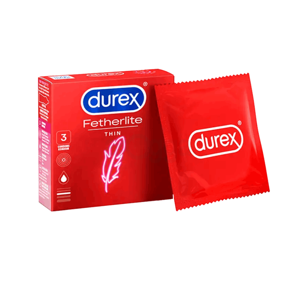Durex Fetherlite Thin Condom - 3Pcs Pack (UK)  
