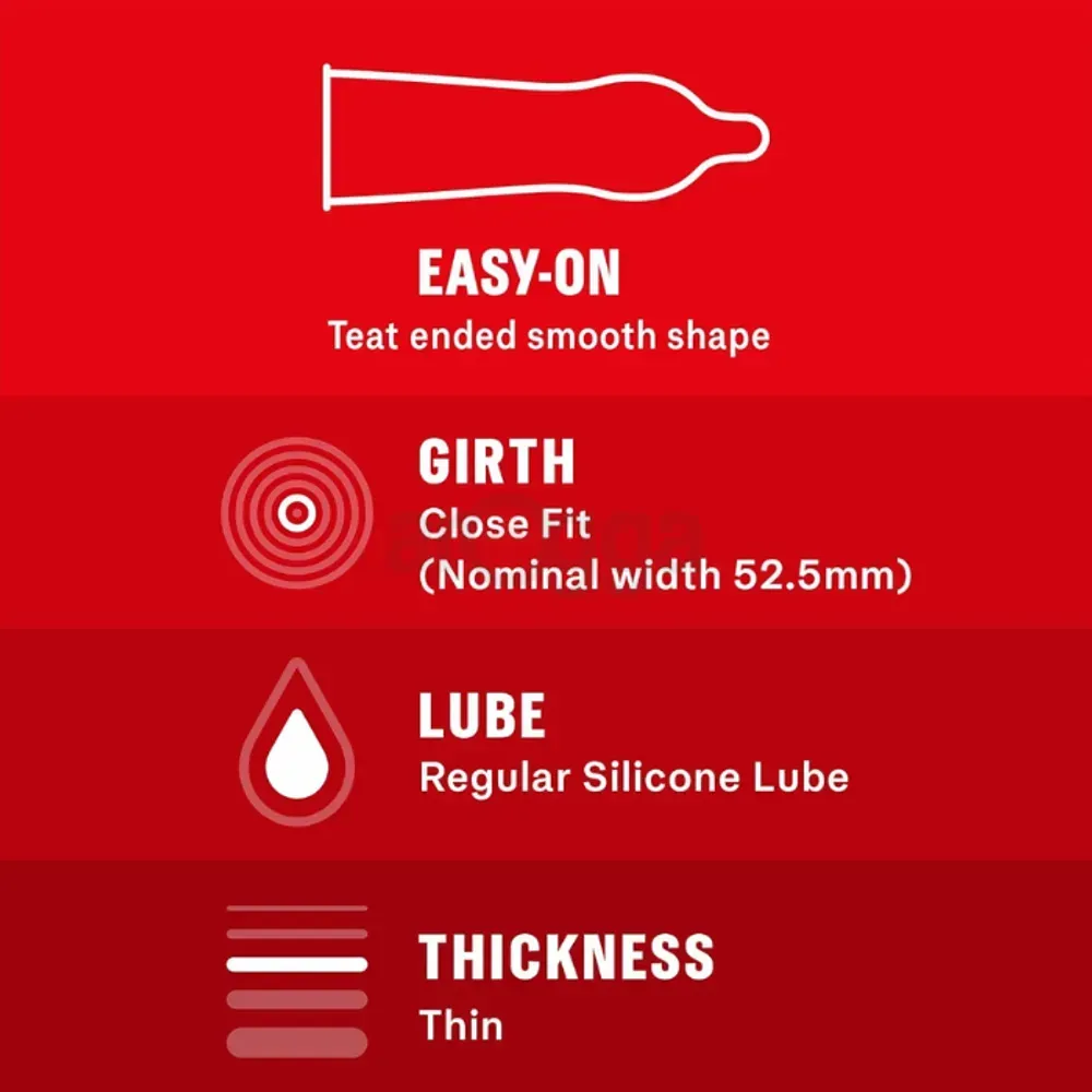 Durex Fetherlite Thin Condom - 3Pcs Pack (UK)  