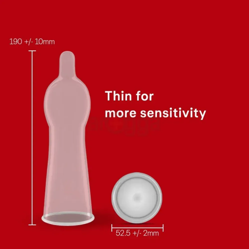 Durex Fetherlite Thin Condom - 3Pcs Pack (UK)  
