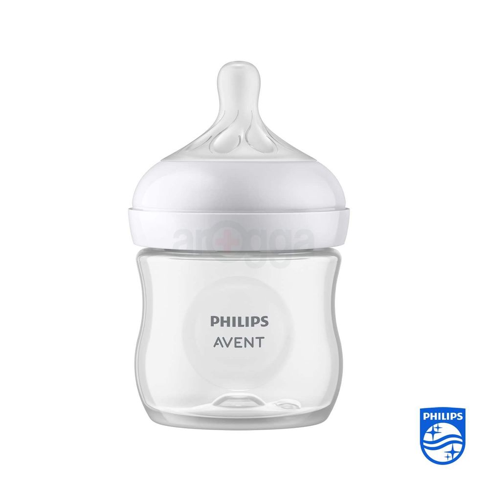 Philips Avent Natural Response Baby Feeding Bottle (0m+) 125ml (Model: SCY900/01)  