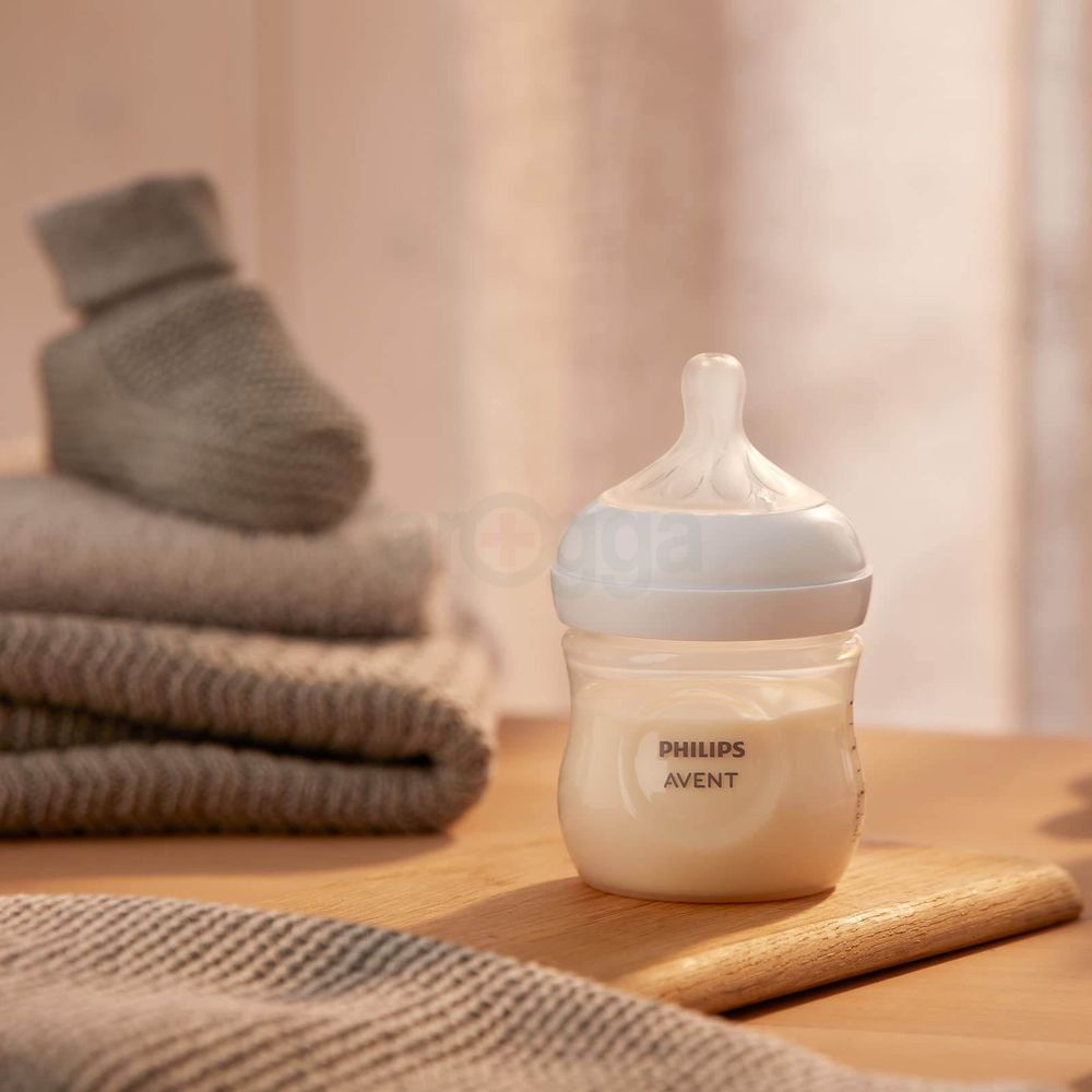 Philips Avent Natural Response Baby Feeding Bottle (0m+) 125ml (Model: SCY900/01)  