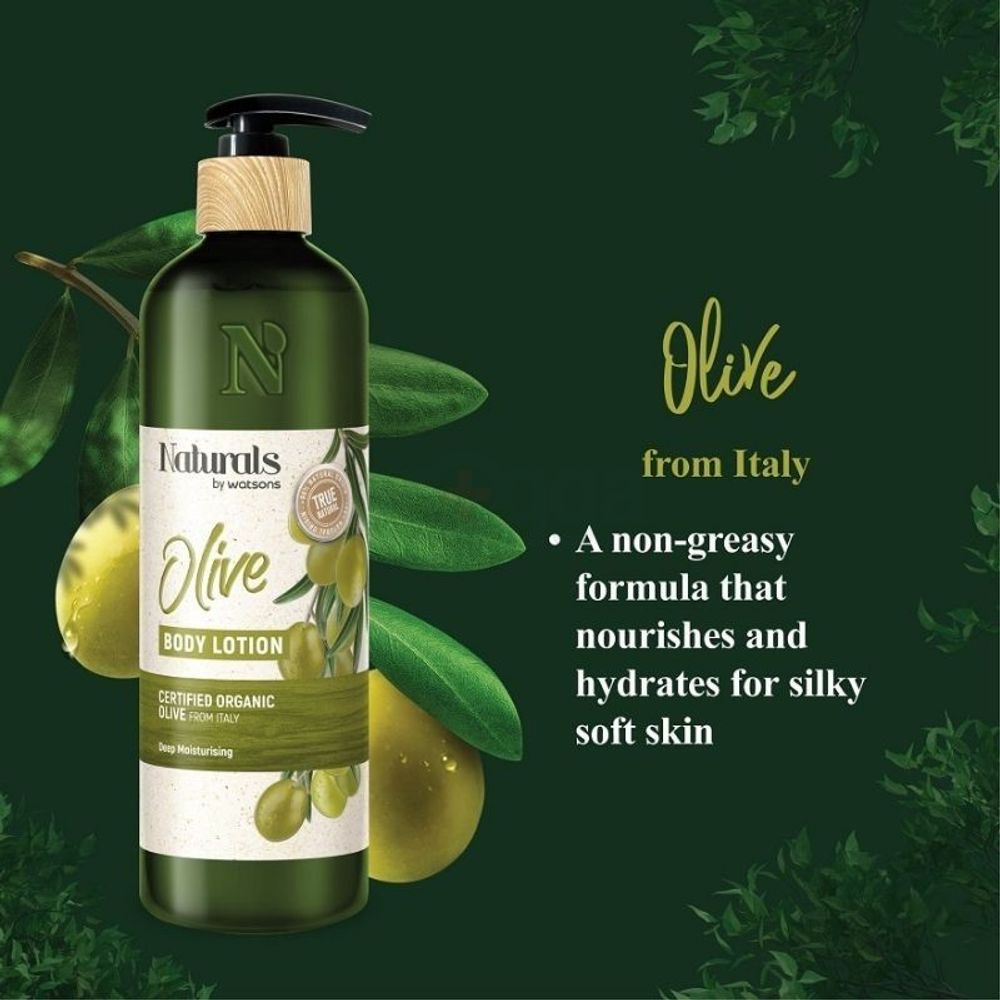 Naturals By Watsons Olive 24hr Intensive Moisture Deep Moisturising Body Lotion  