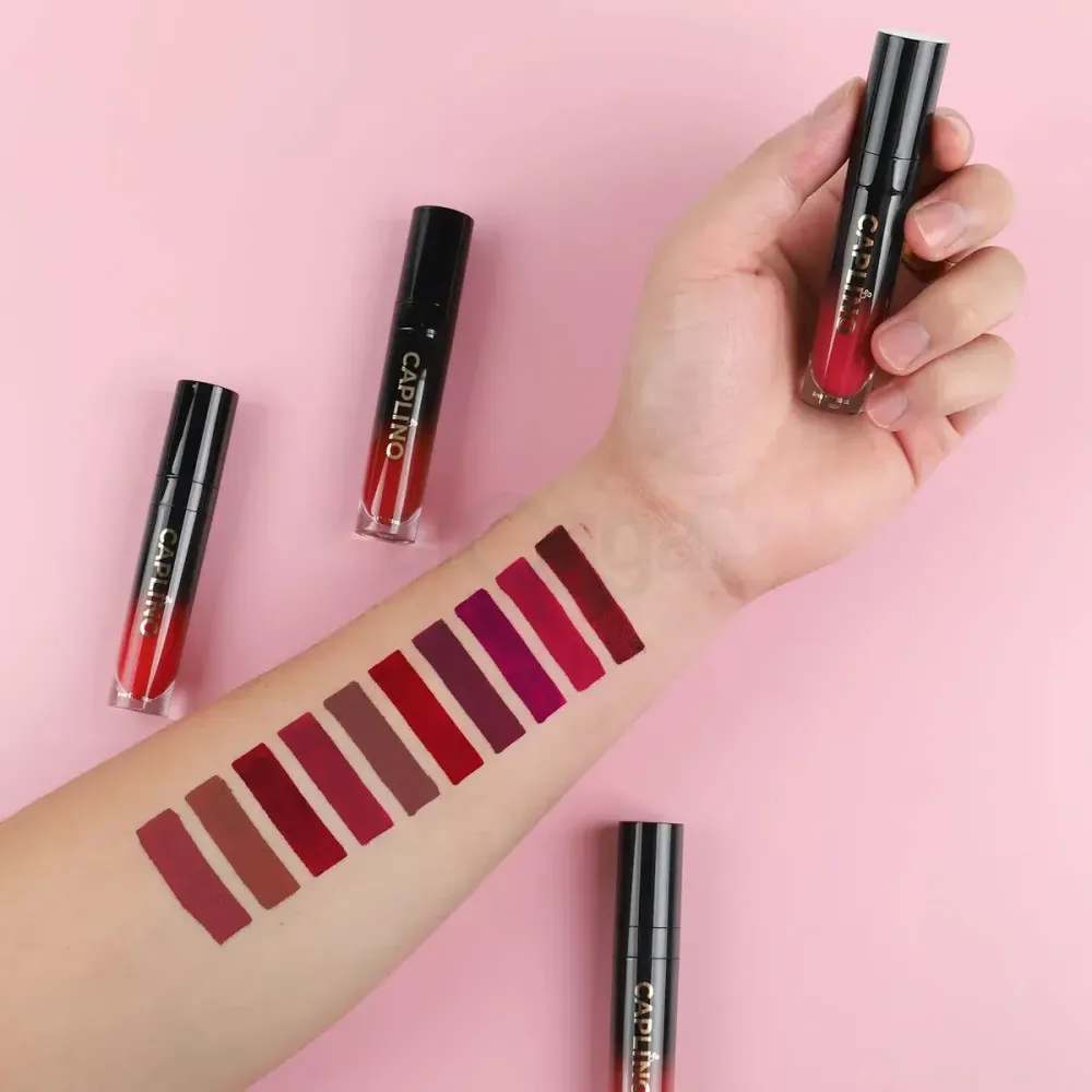 Caplino Liquid Matte Lipstick- 02 Pink Petal  