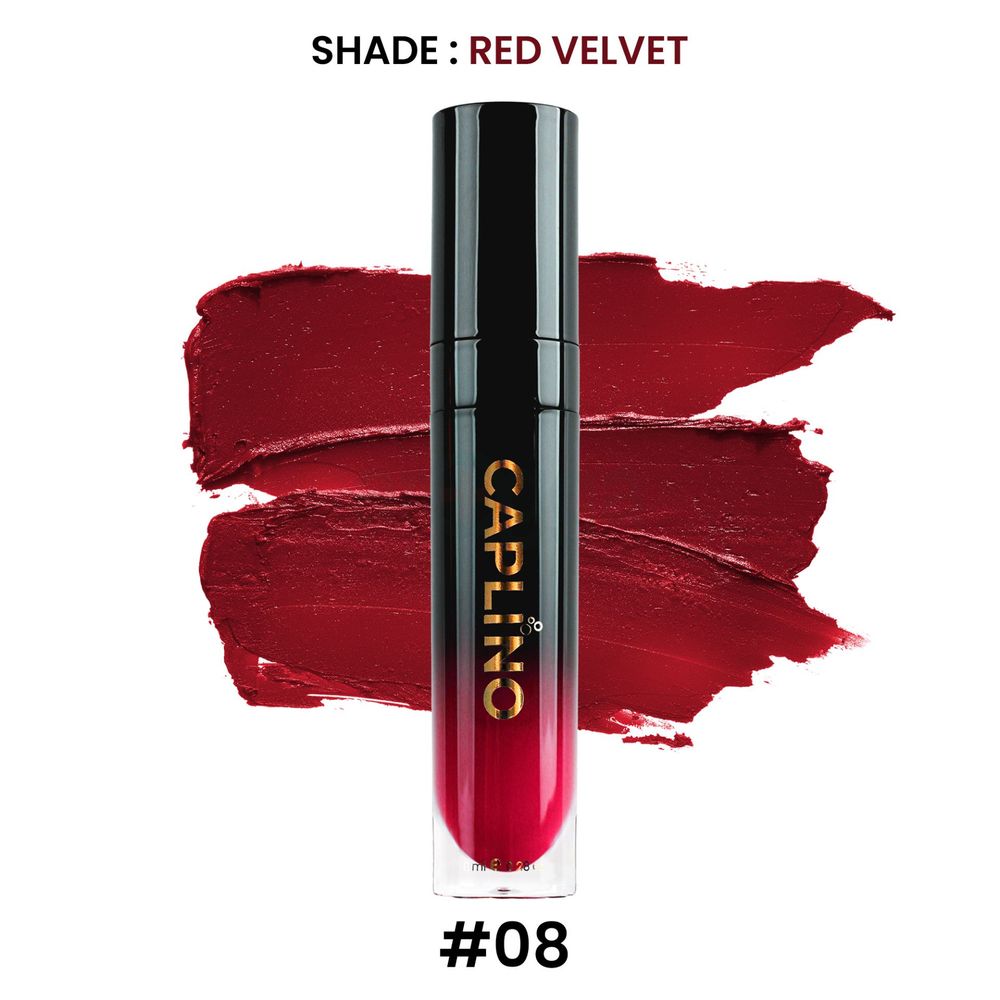 Caplino Liquid Matte Lipstick- 08 Red Velvet  