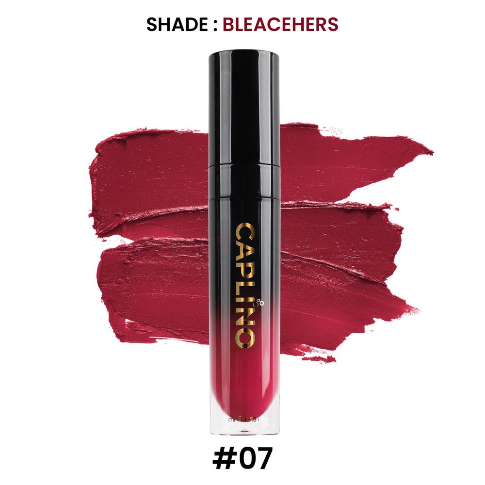 Caplino Liquid Matte Lipstick- 07 Bleachers  