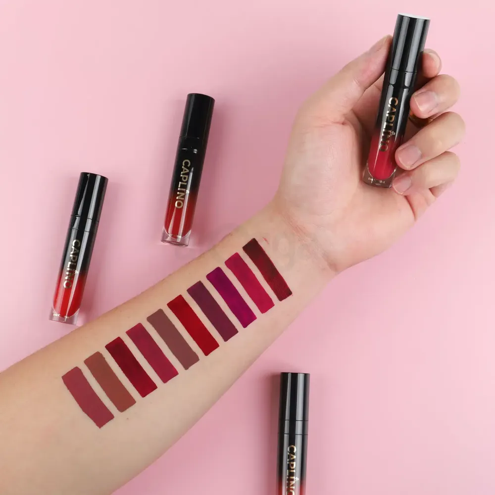 Caplino Liquid Matte Lipstick- 06 Mocha Berry  