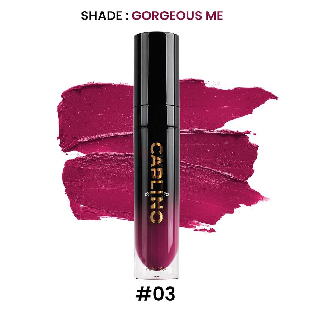 Caplino Liquid Matte Lipstick- 03 Gorgeous Me  