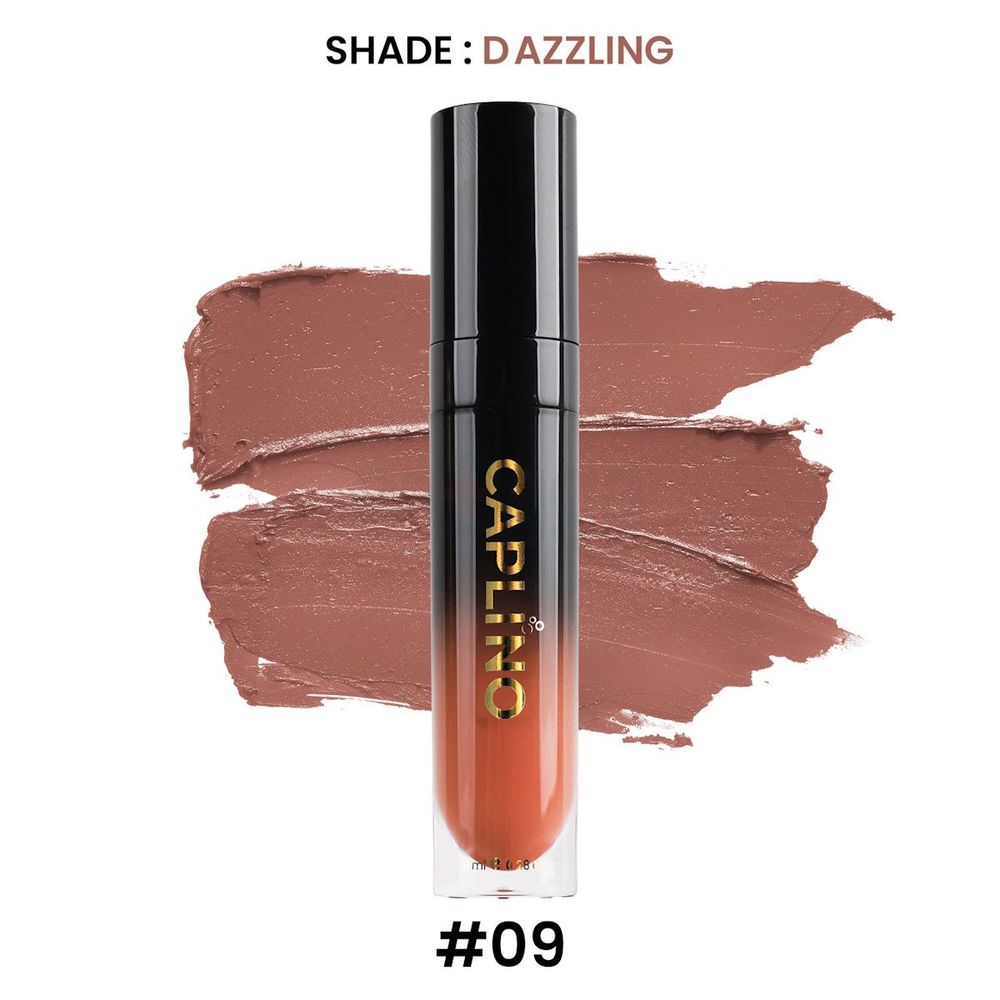 Caplino Liquid Matte Lipstick- 09 Dazzling  