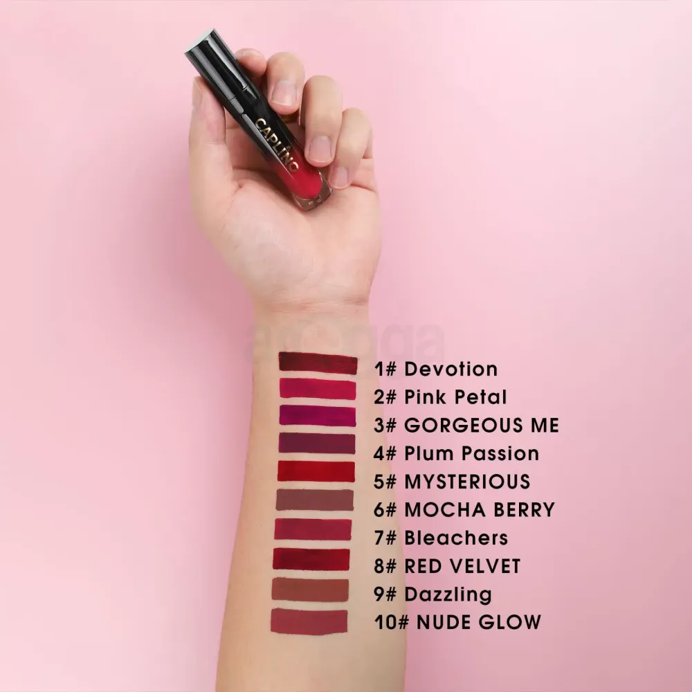 Caplino Liquid Matte Lipstick- 09 Dazzling  