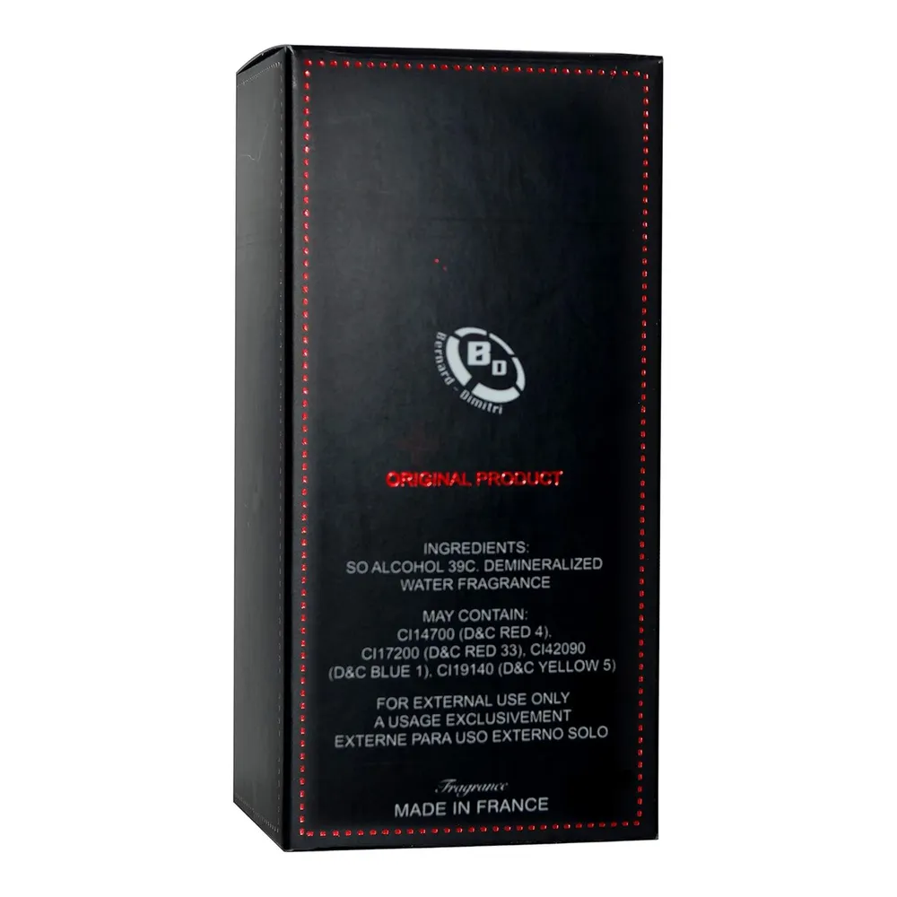 Bernard Dimitri Hot Black Eau de Toilette For Men  