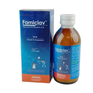 Famiclav 125mg+31.25mg/5ml Powder for Suspension