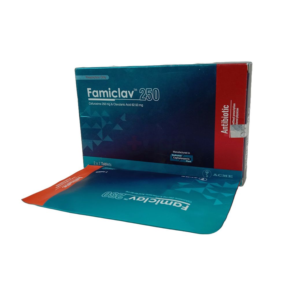 Famiclav 250mg+62.5mg Tablet