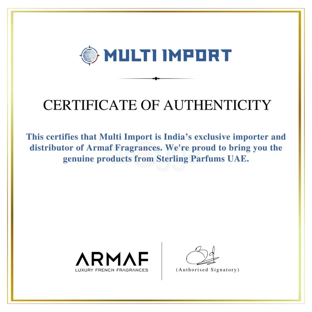 Armaf Uniq Effects of Oud Forever Eau De Parfum for Men  