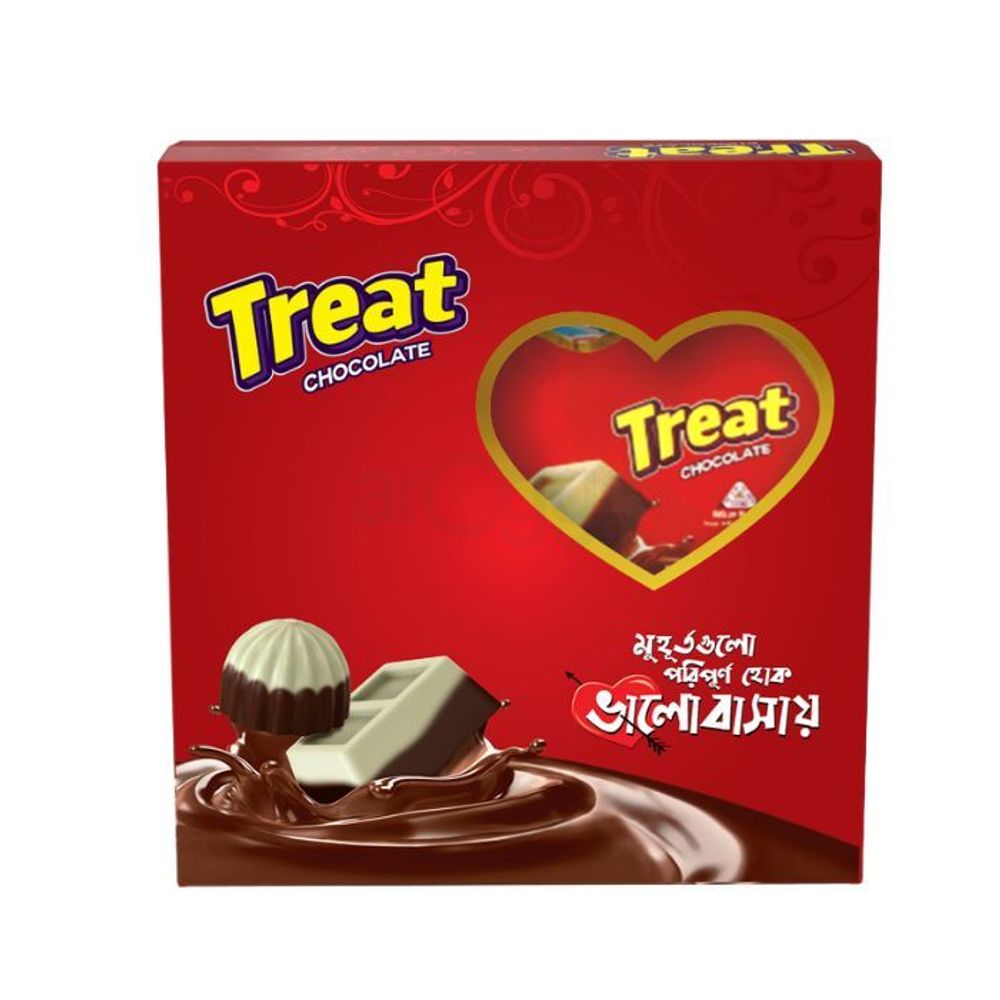 Treat Chocolate Love Box 130g  