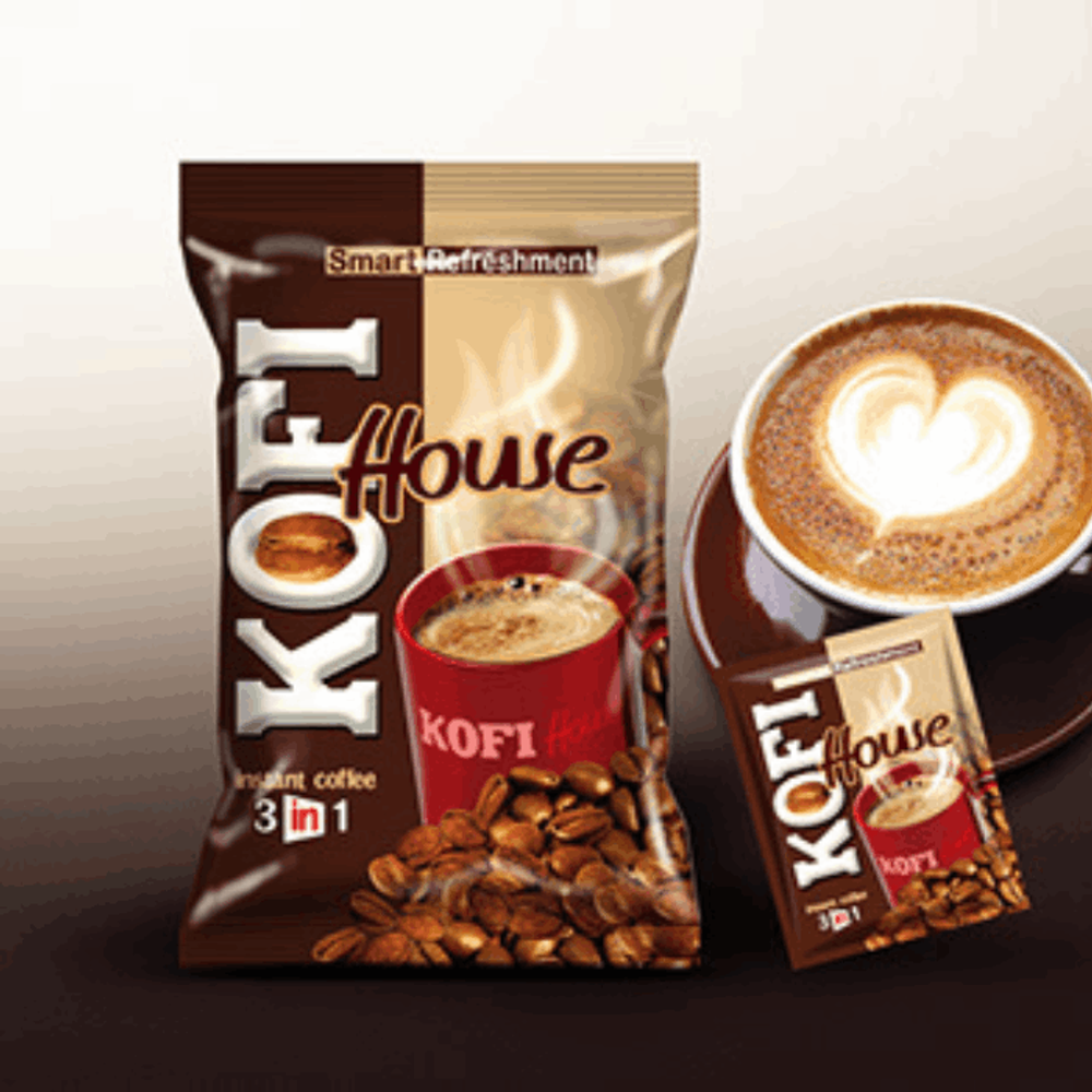 Kofi House 3 in1 Instant Coffee 1kg  