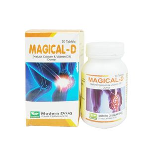 Magical- D 500mg+200IU tablet