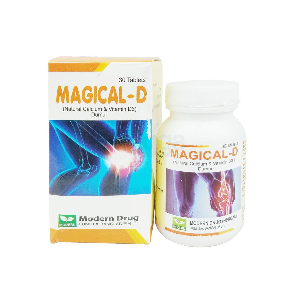 Magical- D 500mg+200IU tablet