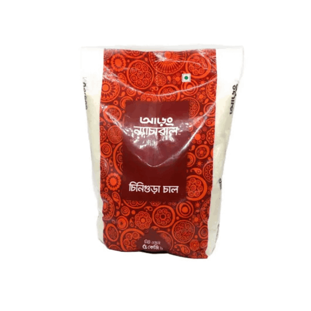 Aarong Chinigura Rice (চিনিগুড়া পোলাও চাল) 5kg Pack  