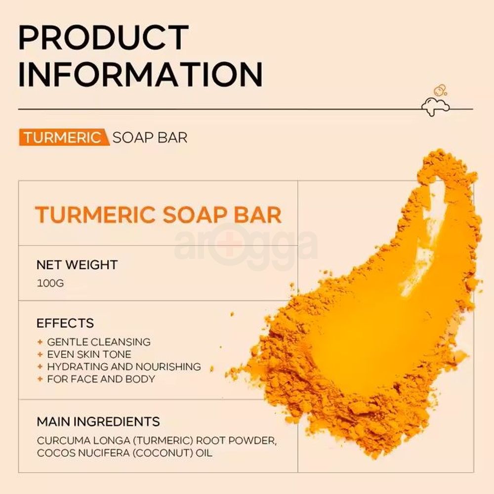Quiyum Turmeric Soap Bar  