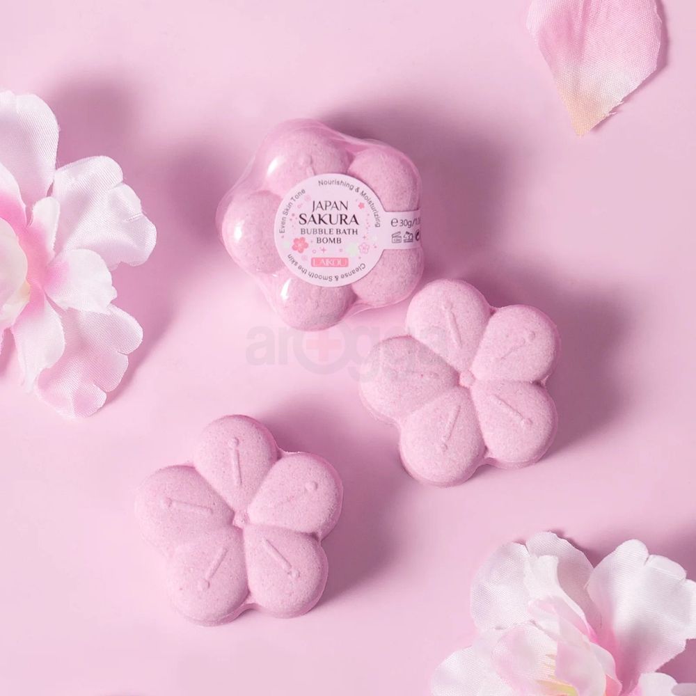 Laikou Japan Sakura Bubble Bath Bomb  