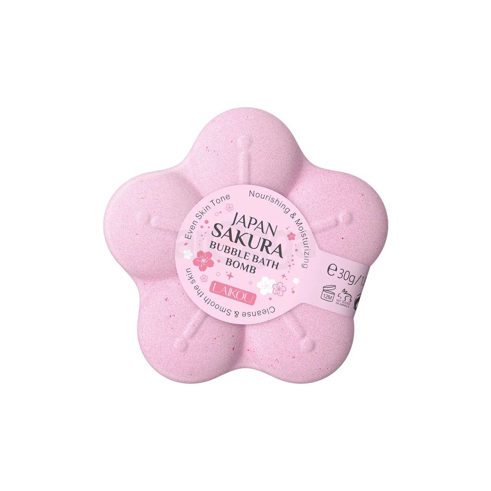 Laikou Japan Sakura Bubble Bath Bomb  