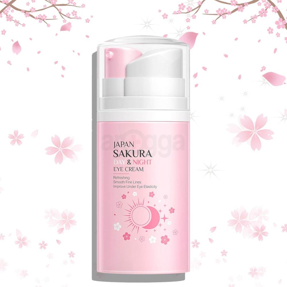 Laikou Japan Sakura Day & Night Eye Cream  
