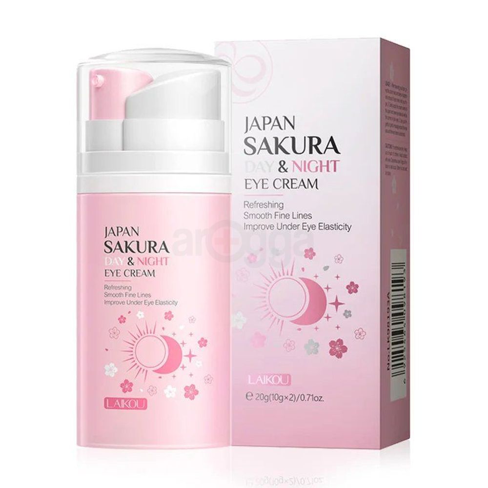Laikou Japan Sakura Day & Night Eye Cream  