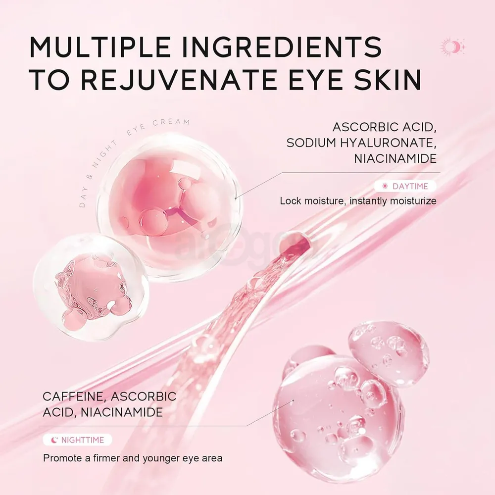 Laikou Japan Sakura Day & Night Eye Cream  