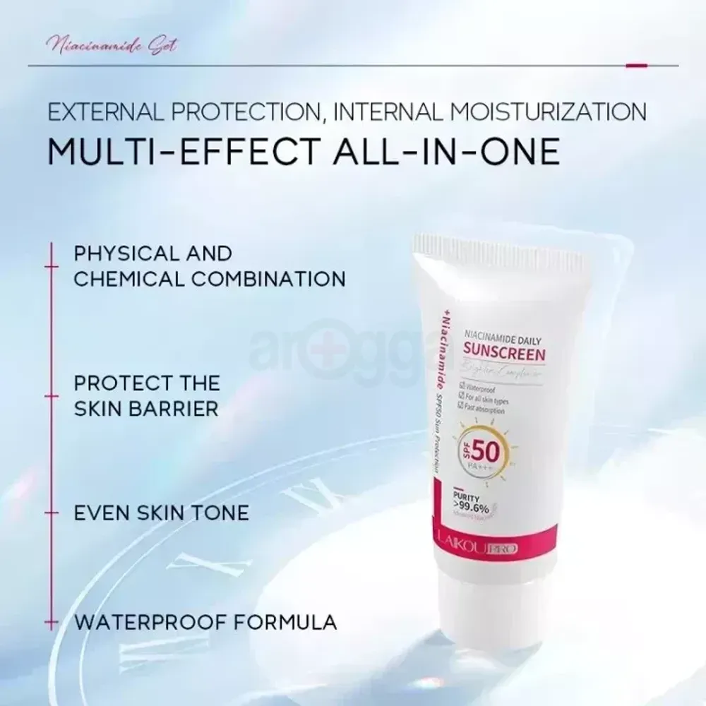 Laikou Pro Niacinamide Daily Sunscreen SPF50 PA+++   