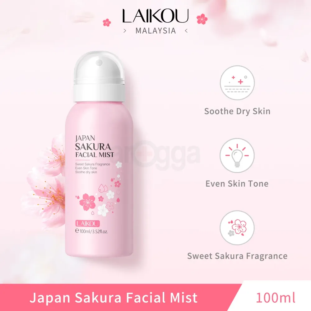 Laikou Japan Sakura Facial Mist - 100ml  